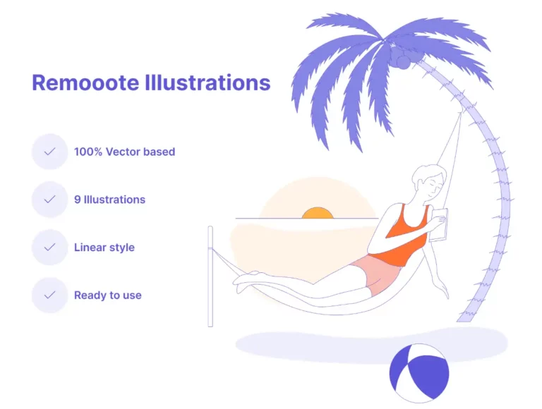 Free Remooote Illustrations Pack