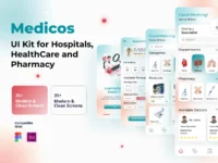 Free UI Kit for Hospitals, HealthCare and Pharmacy