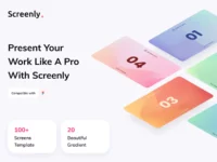 Screenly - Free Mobile and Web Mockups