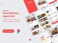 Zeefood - Free Food Delivery App UI Kit