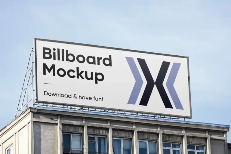 Free Big Billboard Mockup