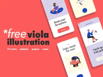 Free Character Illustration Pack