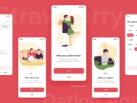 Free Dating App Design Concept