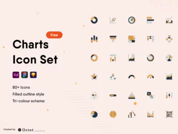 Free Chart Icons Set