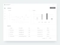 Free Material Dashboard Wireframe Kit for Sketch