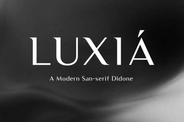 Luxia - Free Typeface