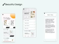 Book Reading App UI Design