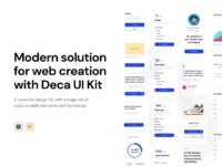 Deca - Free Web UI Kit for Figma
