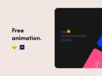 Free Cards Transition in AfterEffect