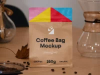 Free Small Bag Packaging Mockup