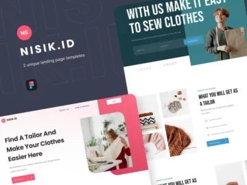 Nisik - Free Fashion Clothing and Taylor Landing Page