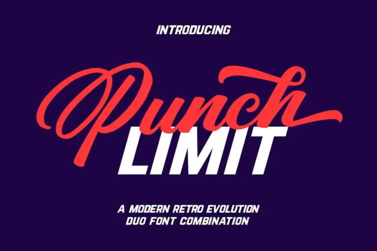 Punch Limit - Free Script Font