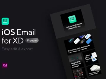 Free iOS 14 Inspired Email Template